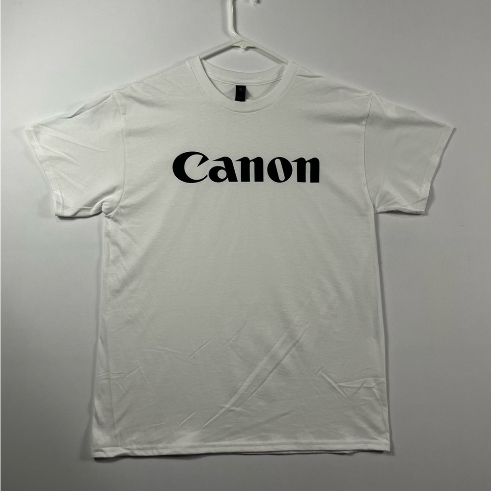 Canon Camera Professional Photographer T-Shirt (Brand New without Tag) White Tee